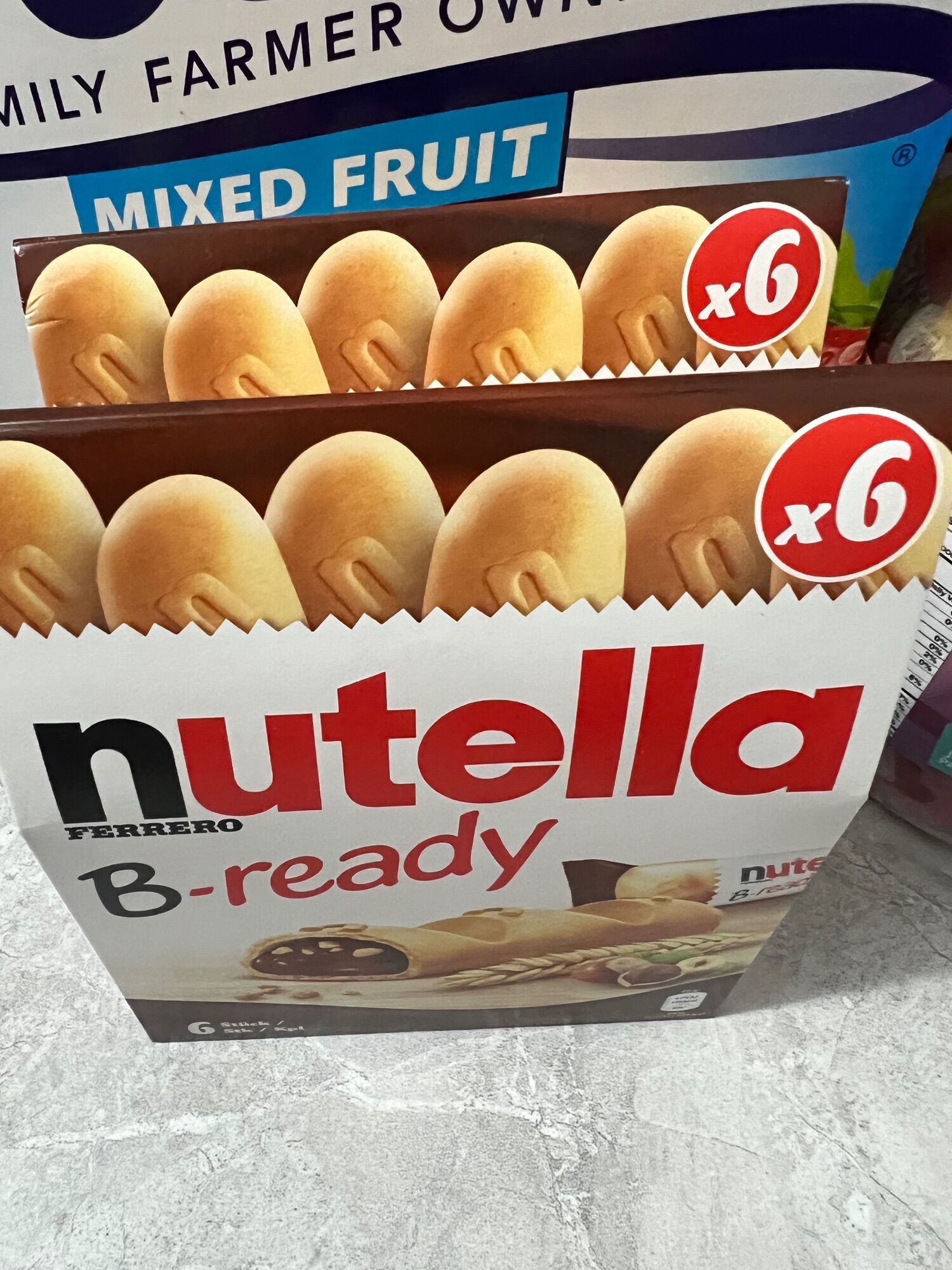 Combo 2 hộp bánh mì chấm Nutella date t8/23