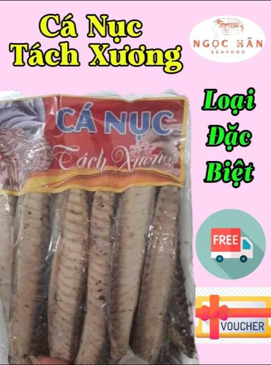 [Chỉ Ship Miền Bắc Đến Đà Nẵng] 1Kg Cá Nục Tách Xương, Hấp Khô Chín, Thịt Dai Ngon Giàu Dinh Dưỡng