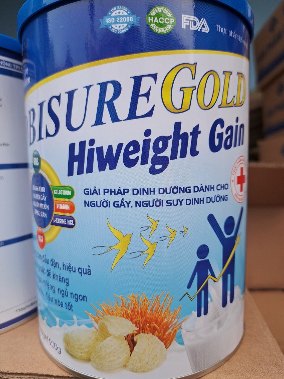Sữa bột Siêu tăng cân Obisure Hiweight Super 900g
