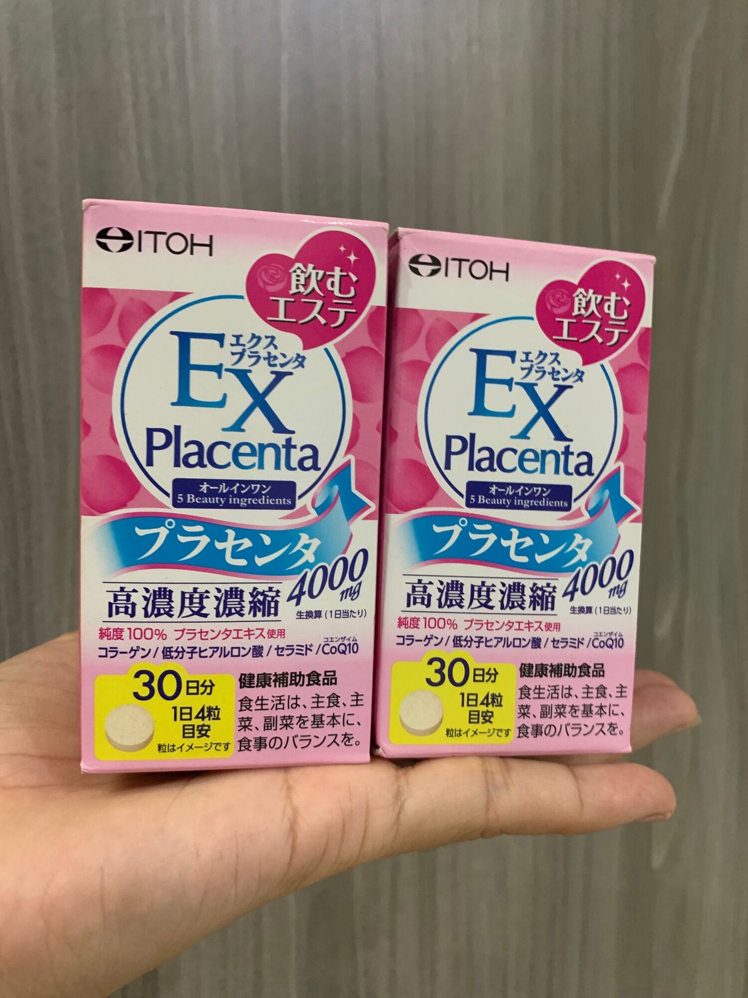 HCM - DATE XA - Viên Uống Nhau Thai Cừu Itoh EX Placenta