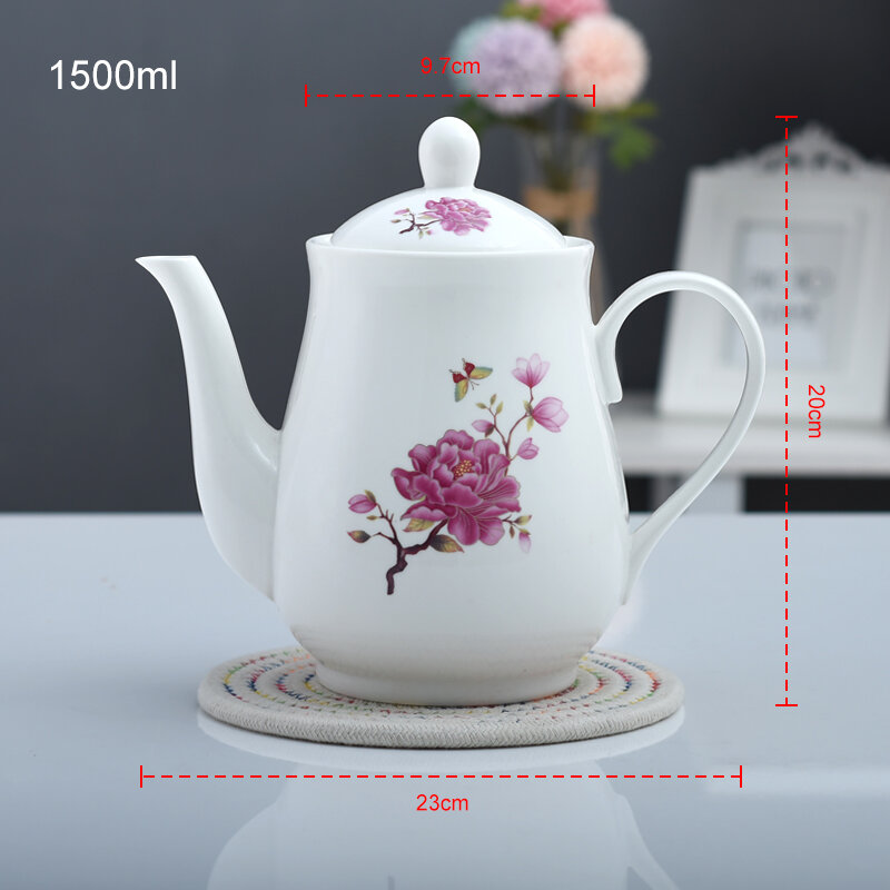 Ấm Pha Trà Gia Dụng Cảnh Đức Trấn Ấm Nước Mát Gốm Sứ Ấm Nước Lạnh Ấm Trà Sứ Thanh Hoa Cỡ Lớn Ấm Nước Chịu Nhiệt Chống Cháy Nổ