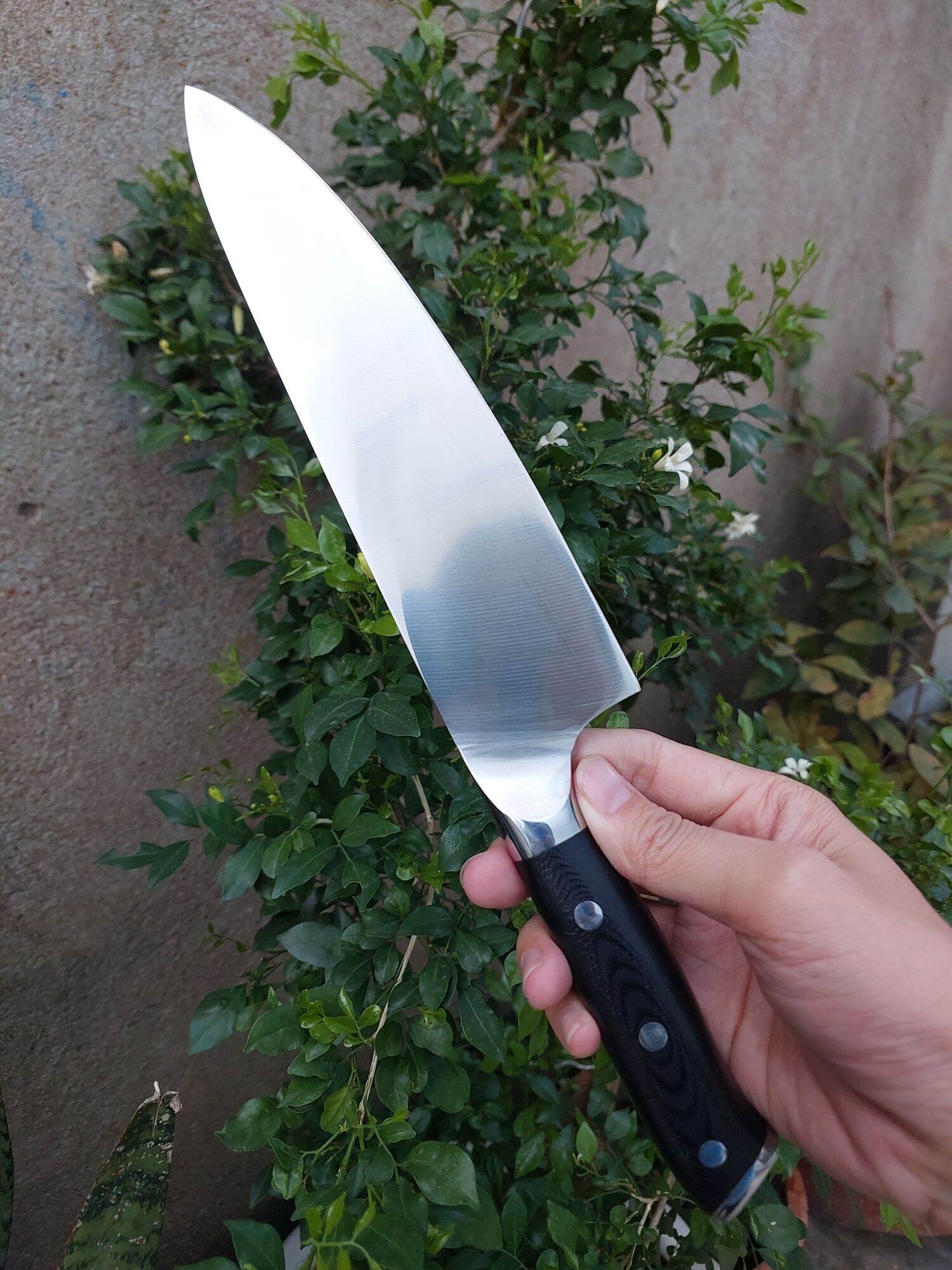 Dao thái thịt cán gỗ hàng Nhật, dài 33cm, sắc bén