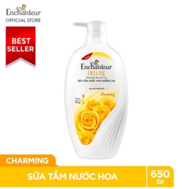 Sữa tắm Enchanteur Charming 650g
