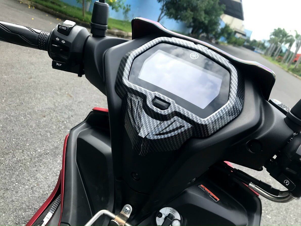 ✅VIỀN ĐỒNG HỒ CARBON EXCITER 155 VVA  ✅ COVER CARBON DOMETER EXCITER 155 VVA  ✅ GIÁ SĂN SALE