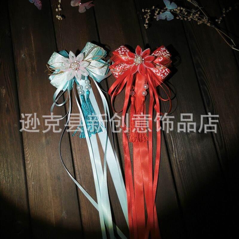 Kẹp nơ phong cách cổ trang 09