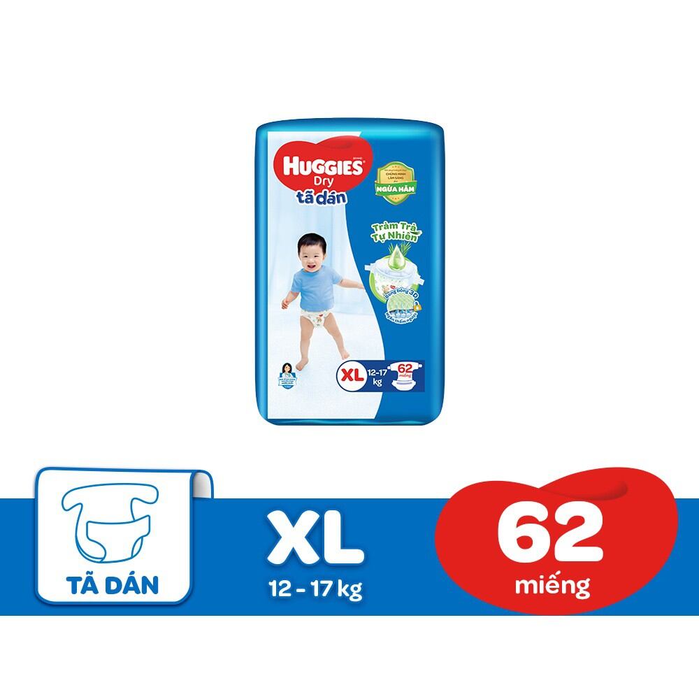 Tã dán huggies S88 M76 L68 XL62 XXL56