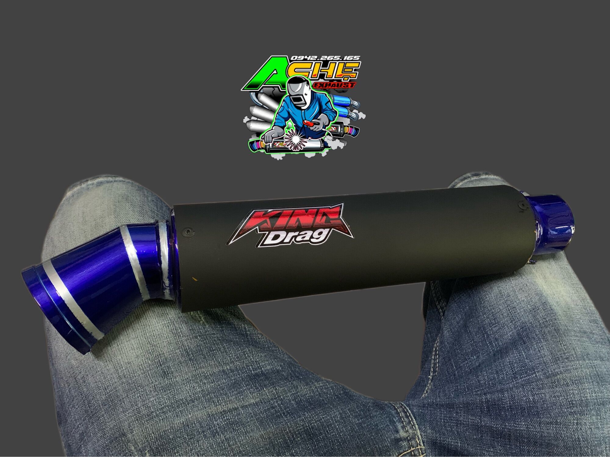 Lon pô kingdrag họng 51mm