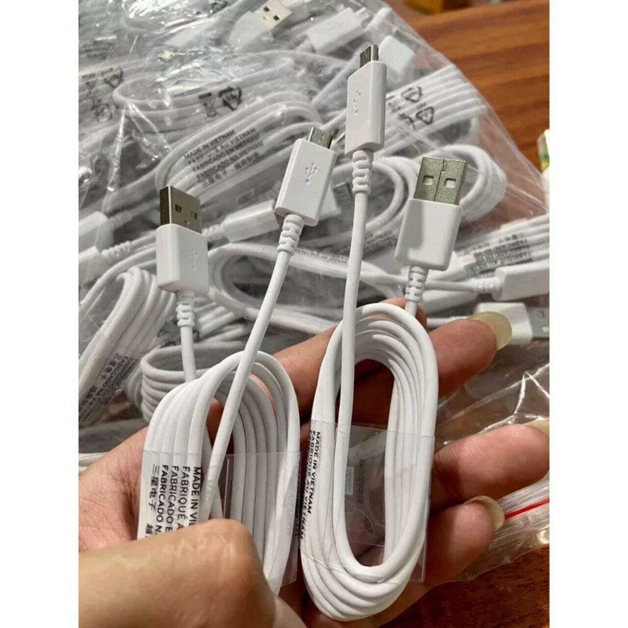 Cáp Samsung S7 Zin Nhà Máy - đầu USB micro