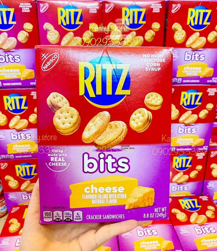 Bánh Ritz mini phô mai hộp 249g