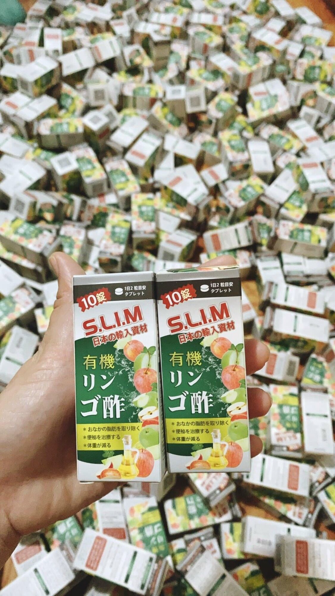 Xổ mỡ dấm táo đêm