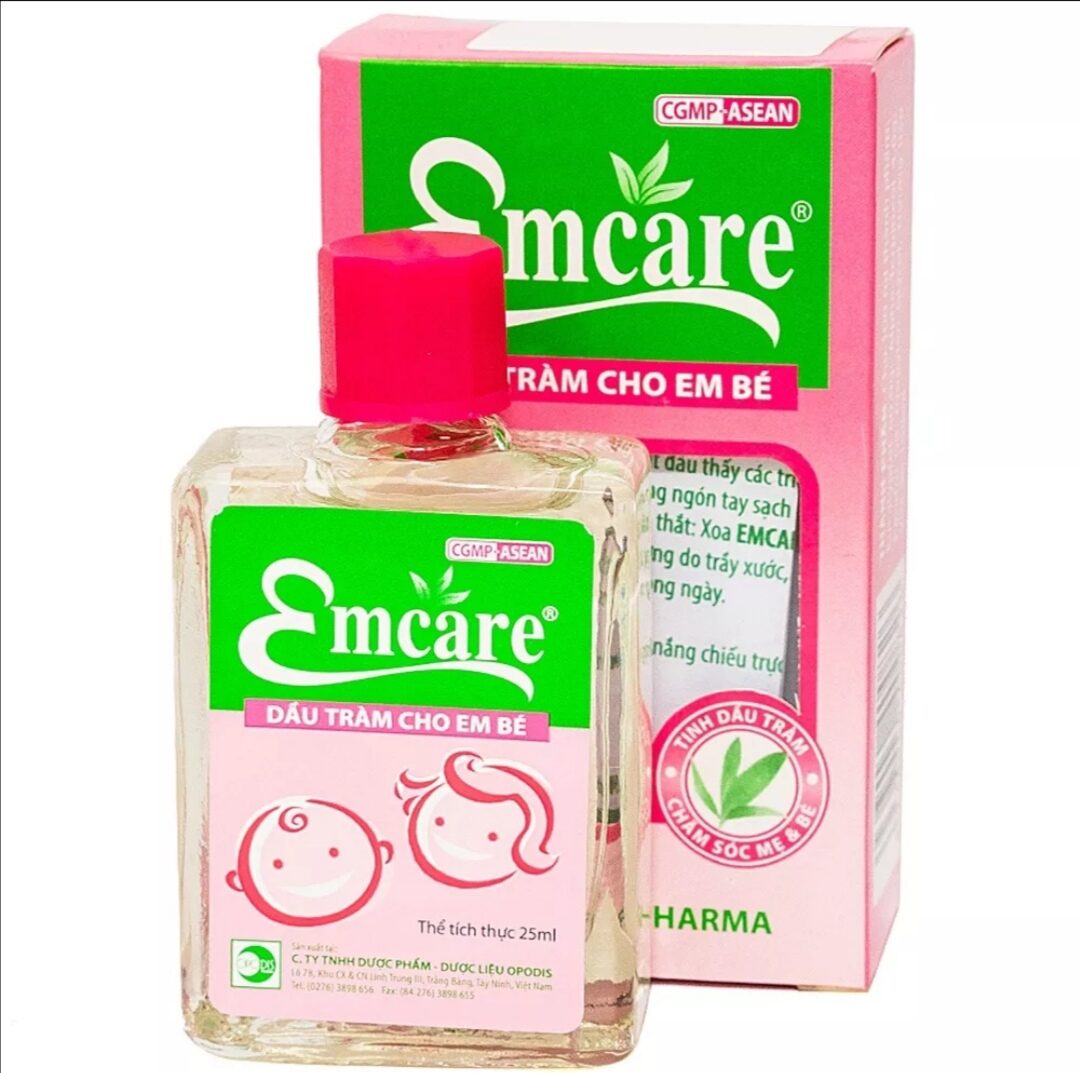 Dầu tràm cho em bé emcare 25ml