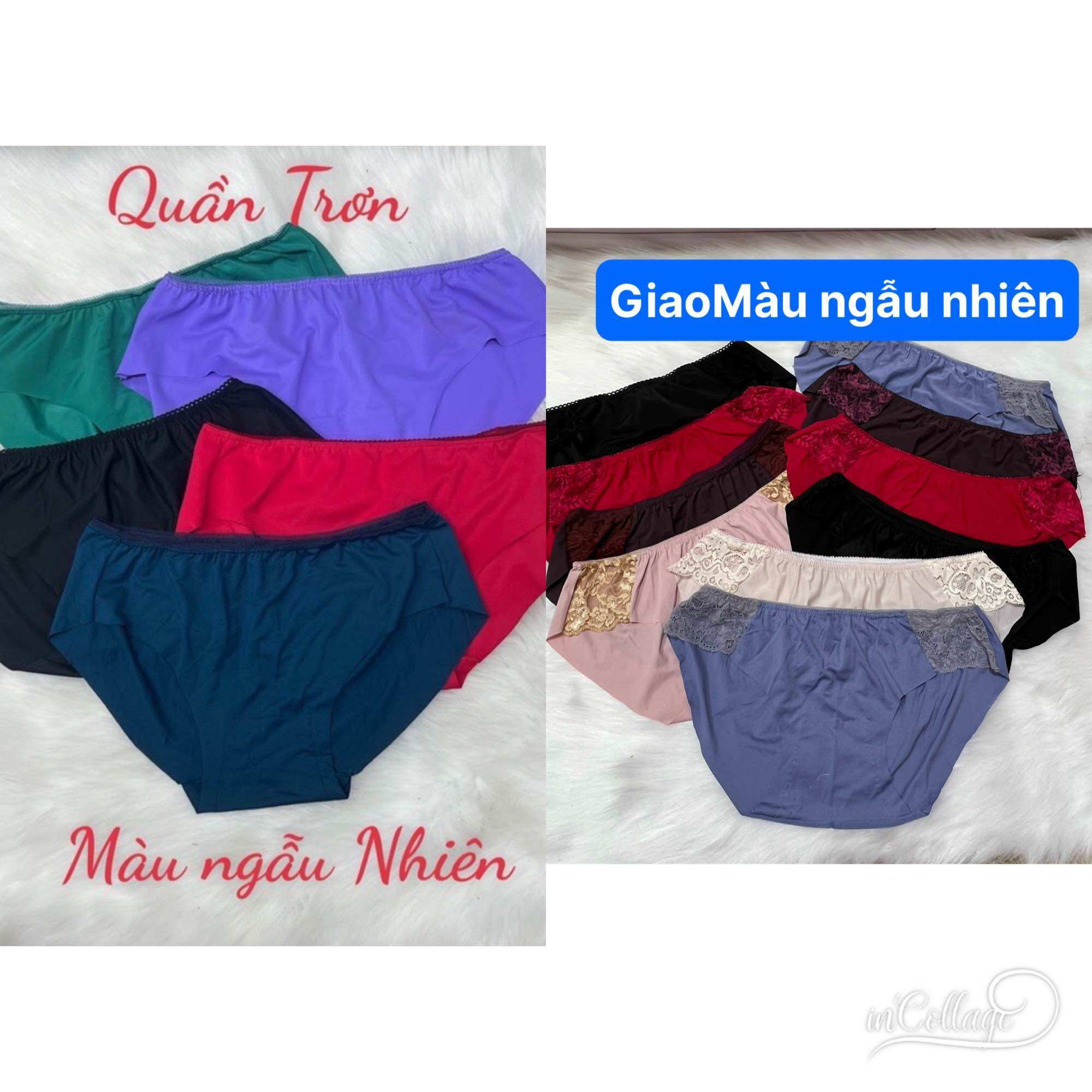 Quần lót Su Bigsize Nữ chất thun lạnh bao mát 65kg đến 95kg