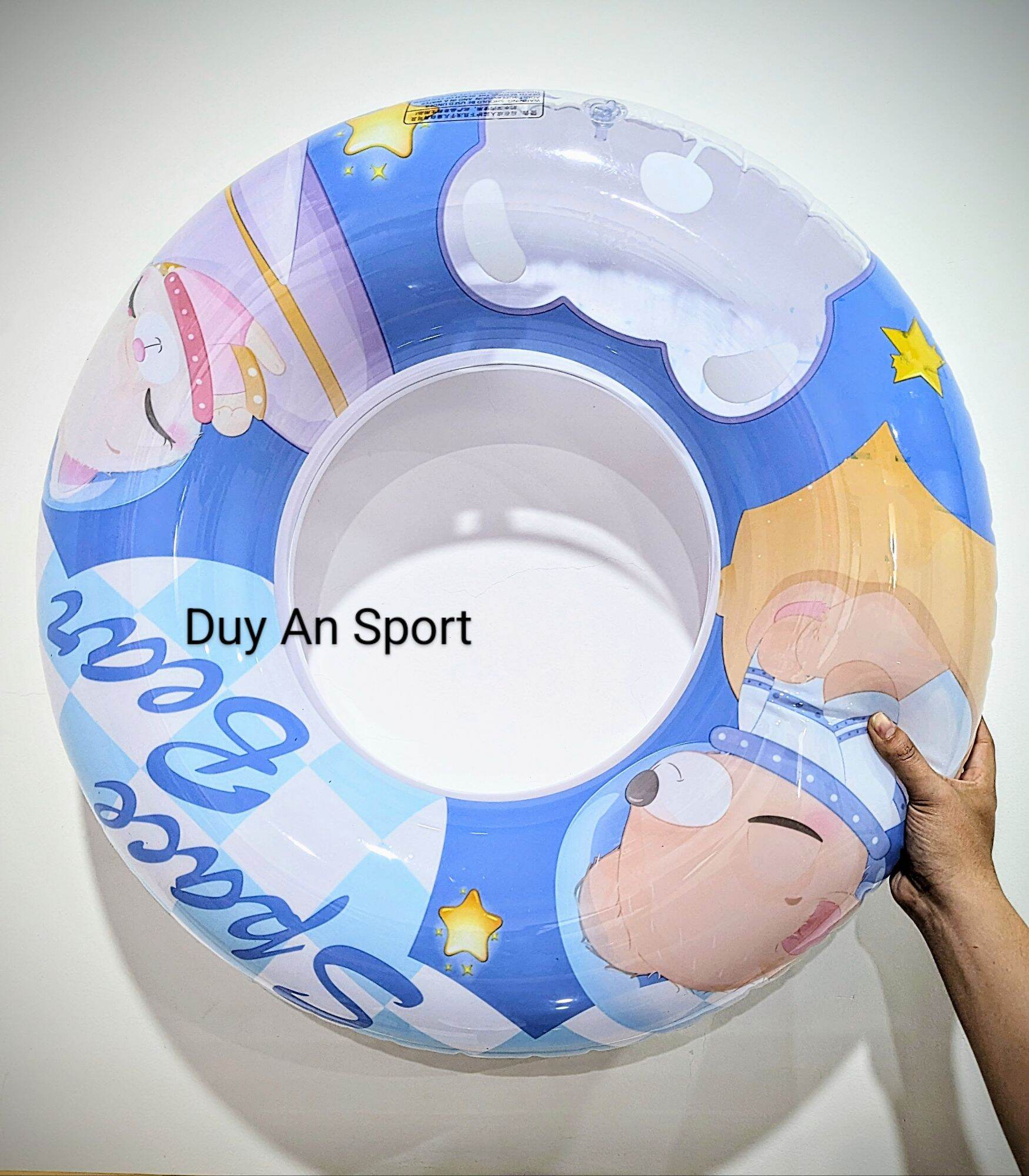 Phao bơi cho bé size 80 34kg - 65kg, phao cho bé tập bơi, phao tròn tập bơi cho trẻ em và người lớn - hình thật shop tự chụp