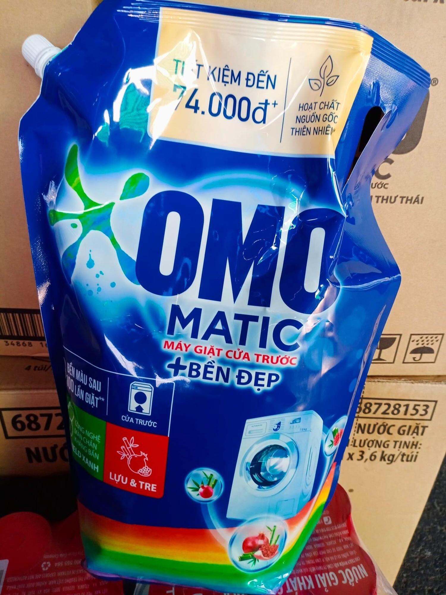 Nước giặt OMO Matic hương nước hoa túi 3.6kg