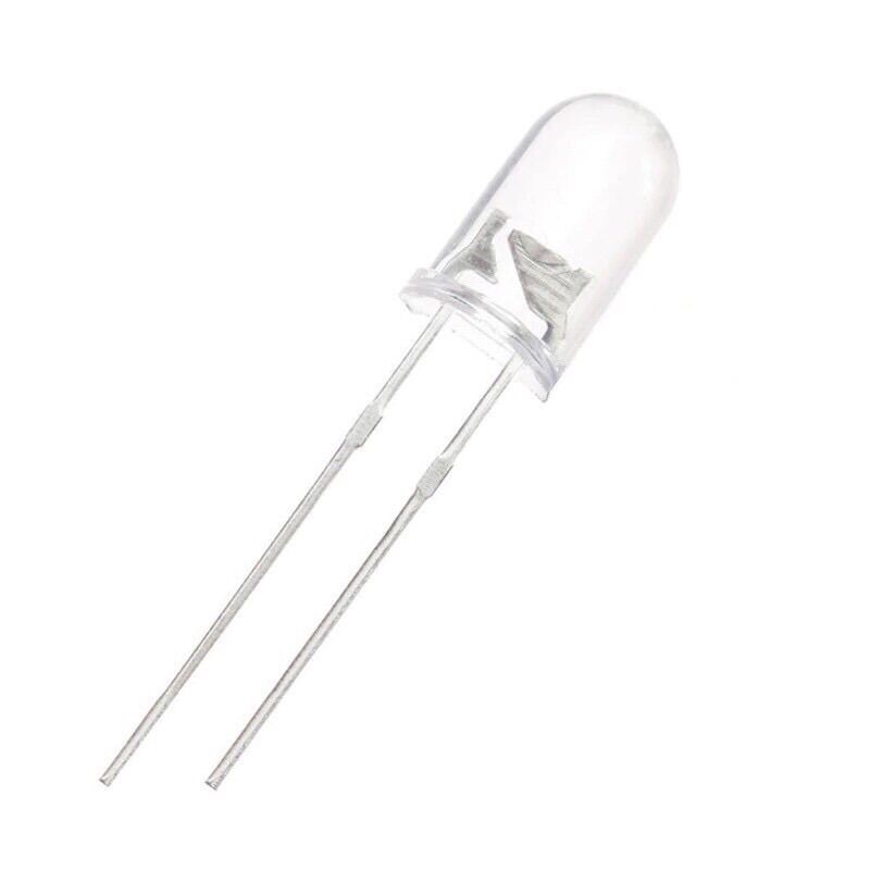 Combo 10 Đèn Led Nhấp Nháy 7 Màu Siêu Sáng Phi 5mm 2 Chân
