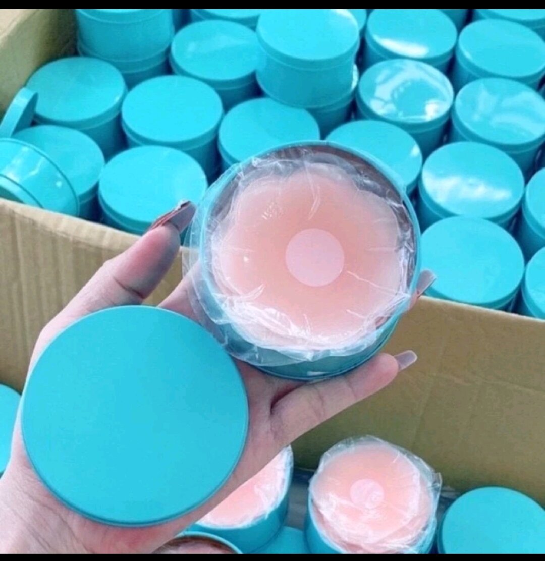 Hộp 10 Miếng ( 5 cặp) Dán Ngực Silicon - Dán Nhũ Hoa
