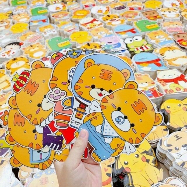 Bao lì xì chibi hình Cọp cute năm 2022