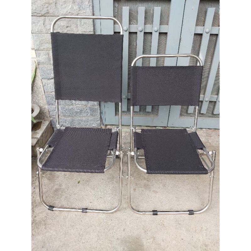 [HCM]Ghế xếp khung inox quán cafe loại dày