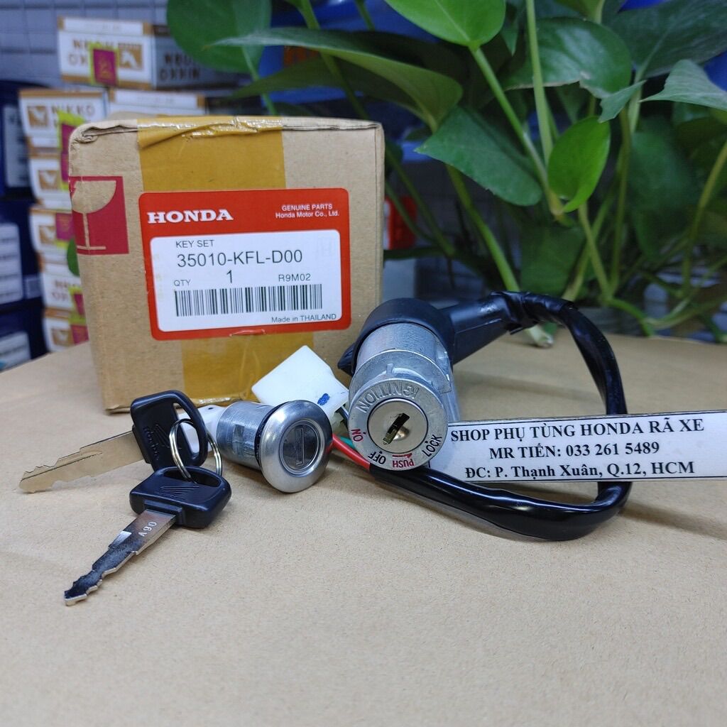 Bộ ổ khóa Wave Thái 110 hàng loại tốt