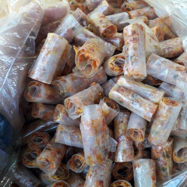 500g Bánh tráng cuộn Thập Cẩm Long An