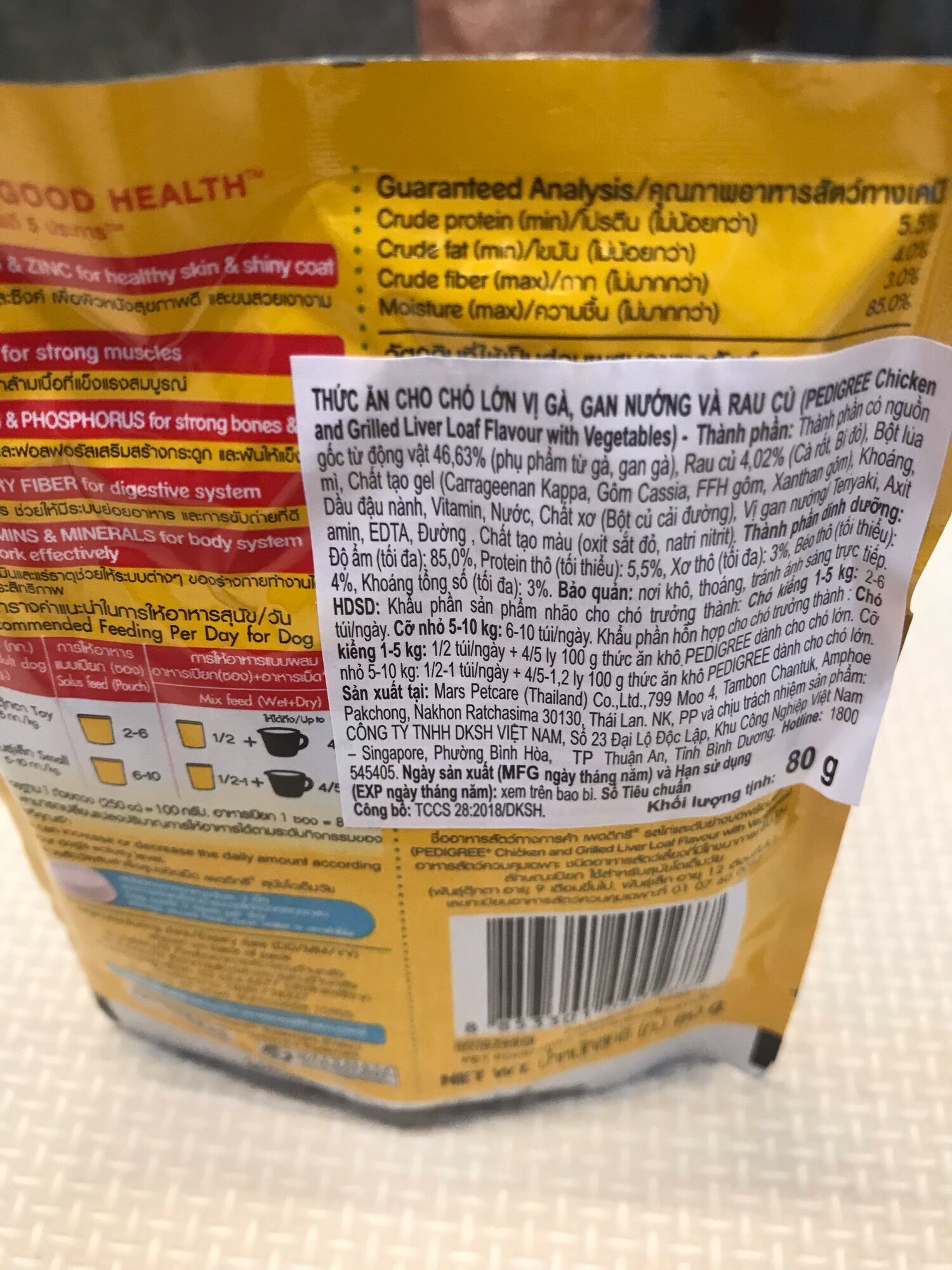 [HCM]Thức ăn ướt cho chó pedigree
