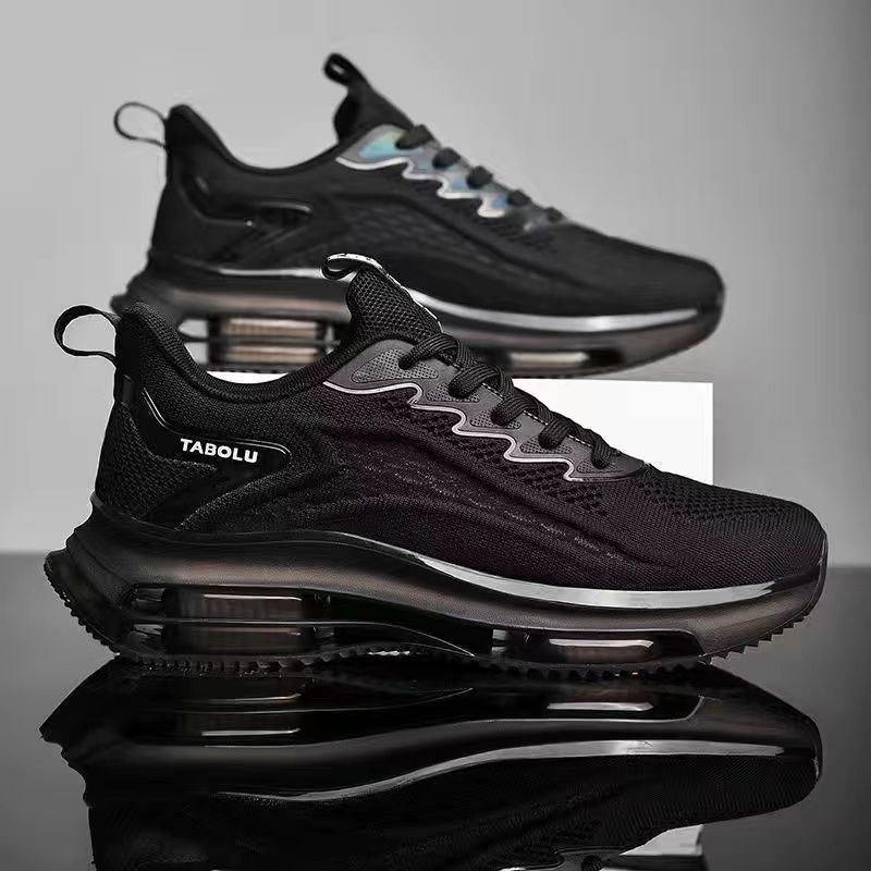 Giày Thể Thao Thoáng Khí Cho Nam 2022 Giày Chạy Bộ Nhẹ Phong Cách Mới Với Lưới Rỗng Và Tính Năng Thấm Hút Đế