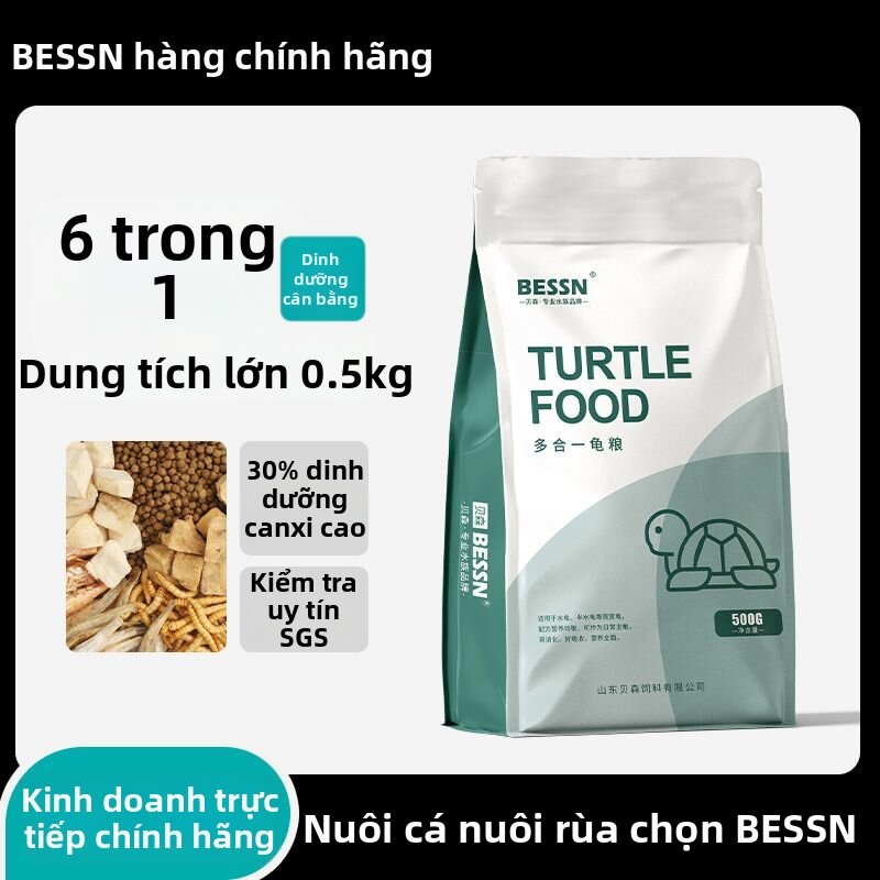 BESSN | Thức Ăn Viên Cho Rùa