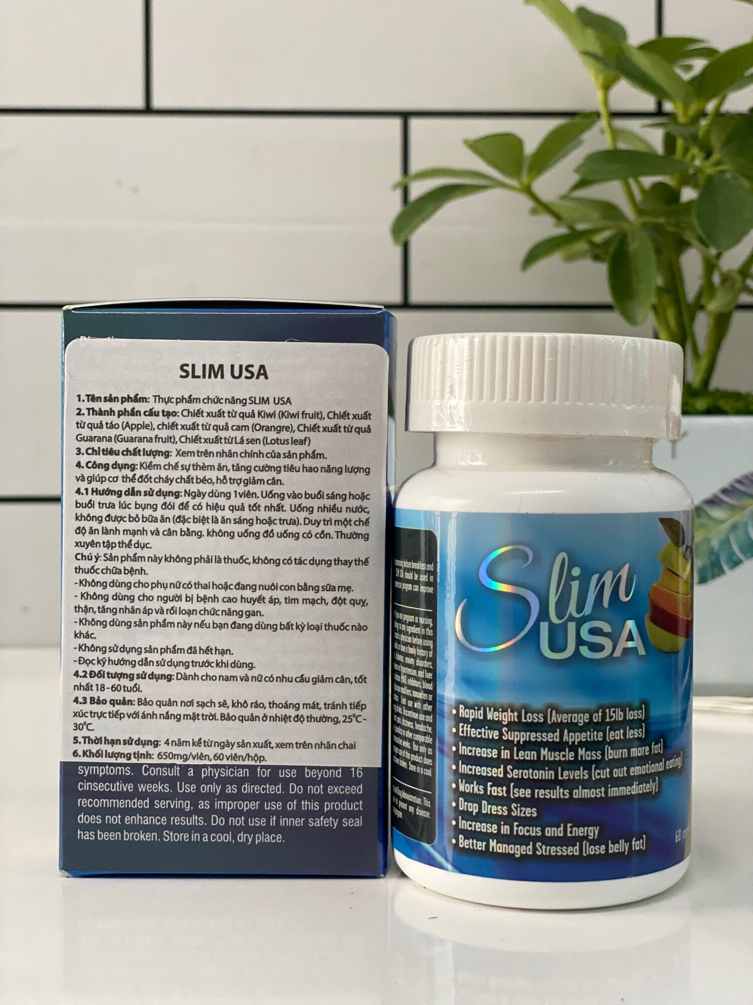 Slim Usa mỹ 60 viên