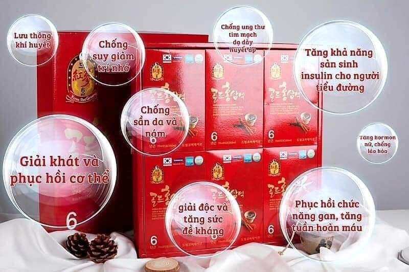 NƯỚC HỒNG SÂM 6 NĂM TUỔI DREAM Hàn Quốc