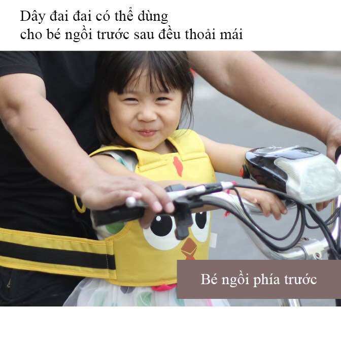Đai xe máy cho bé Đai địu em bé đi xe máy