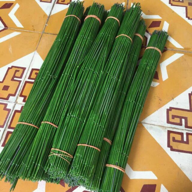 Bó 50 cành kẽm bọc nhựa làm cành hoa