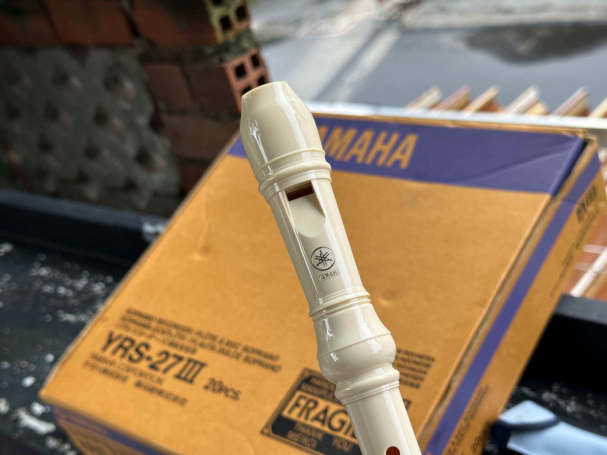 Sáo dọc Recorder Yamaha Soprano YRS-27 III