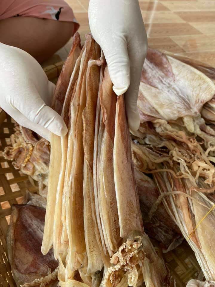 500GR MỰC KHÔ CÀ MAU SIZE 8/10 CON