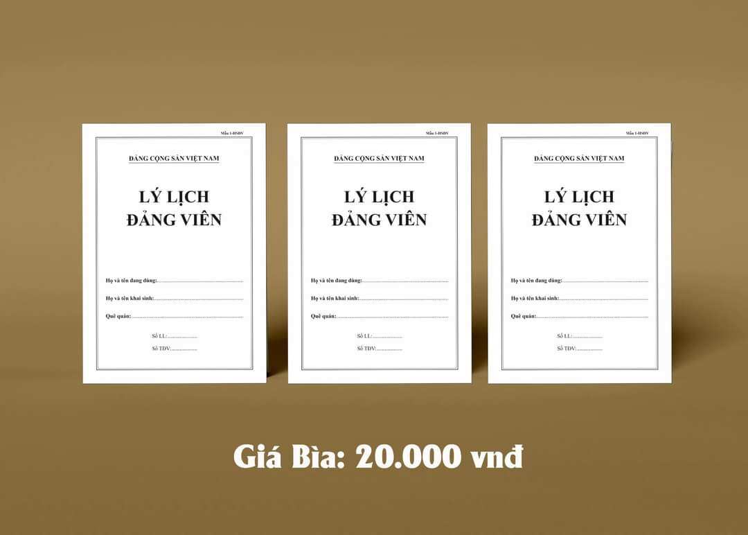 Lý lịch đảng viên