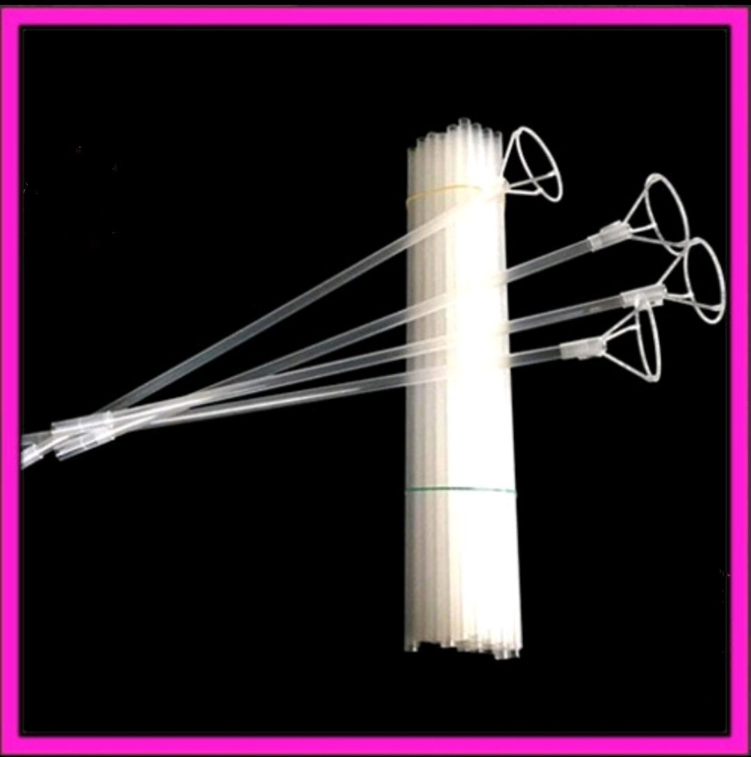 Que gài bóng galaxy - que cắm bóng jumbo 70cm có giá đỡ