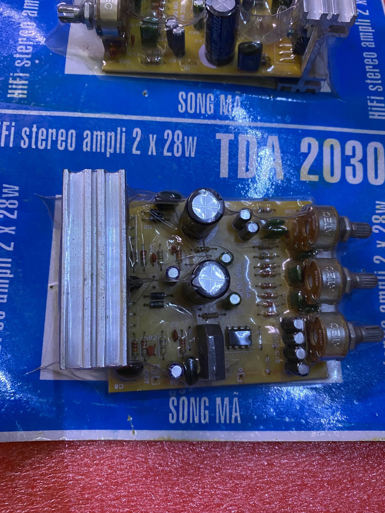 Mạch Ampli TDA2030 song Mã giá cho 1 mạch
