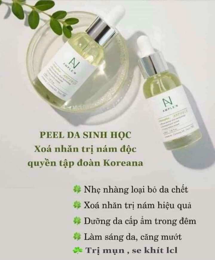 Tinh chất tẩy da chết AMPLE:N Peeling Shot Ampoule 30ml