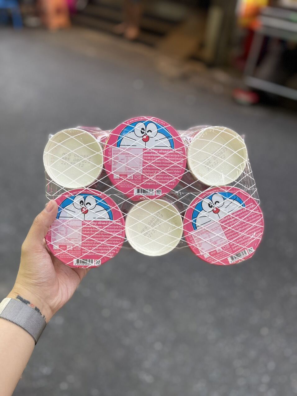 Lốc 6 Mì Trẻ Em Doraemon Thái Lan