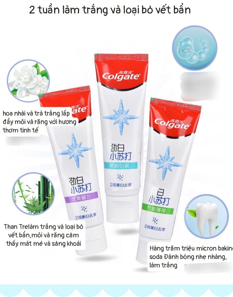 KEM ĐÁNH RĂNG COLGATE MUỐI NỔ TRẮNG RĂNG 120GR
