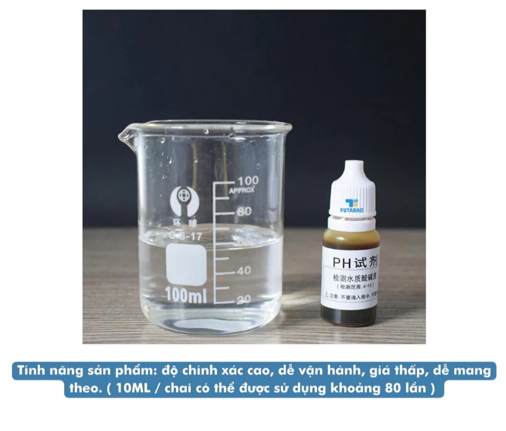 dung dịch thử PH kiểm tra PH nước