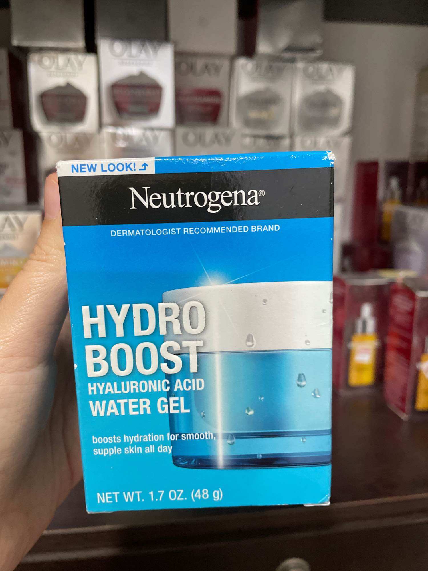 [Hàng Mỹ] Kem dưỡng ẩm cấp nước Neutrogena Hydro Boost Gel Cream/Water Gel (48g)