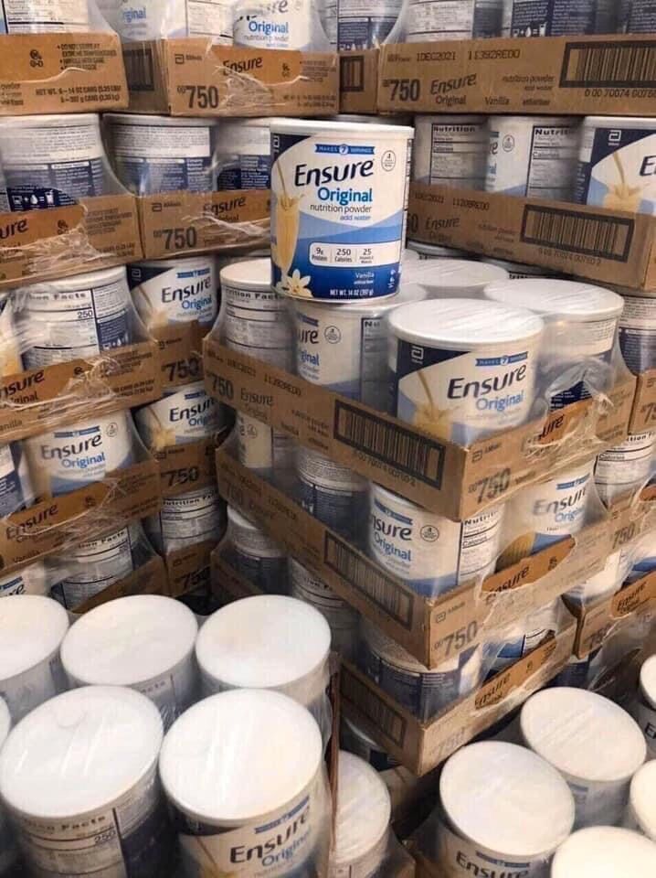 Sữa ensure bột Mỹ 397g date 11/2023