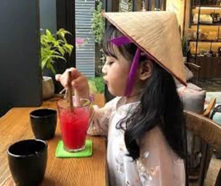 Nón lá cho bé 4 tuổi 29cm