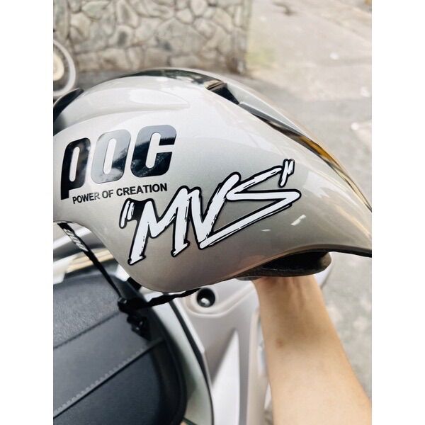 Tem Sticker Logo MVS