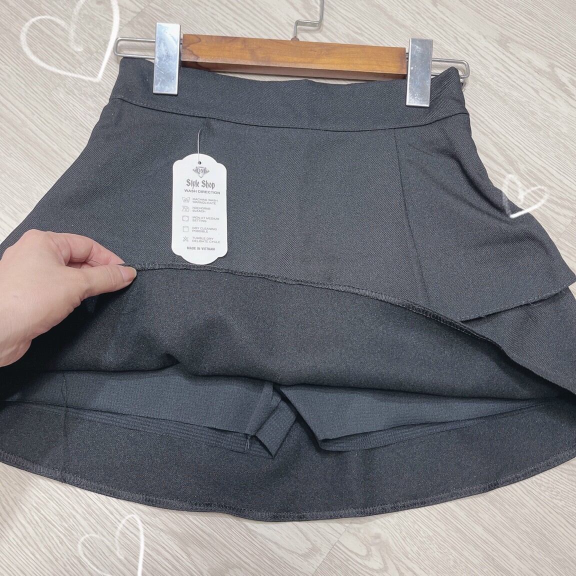 VÁY TẦNG KIỂU KÈM LÓT FORM 50KG(U)