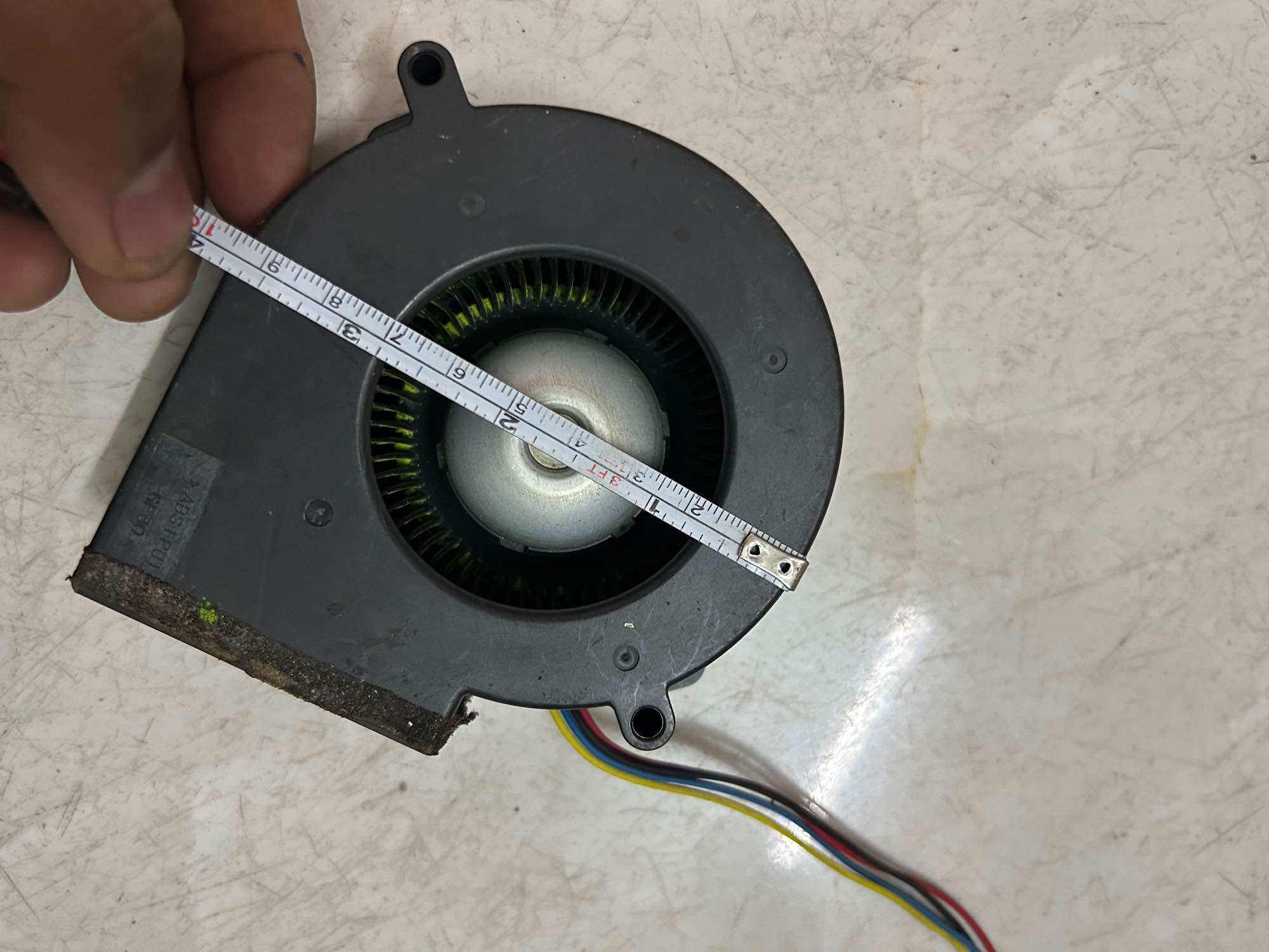 Quạt sò hút thổi DC 24v servo 24v 0.27A 10cm