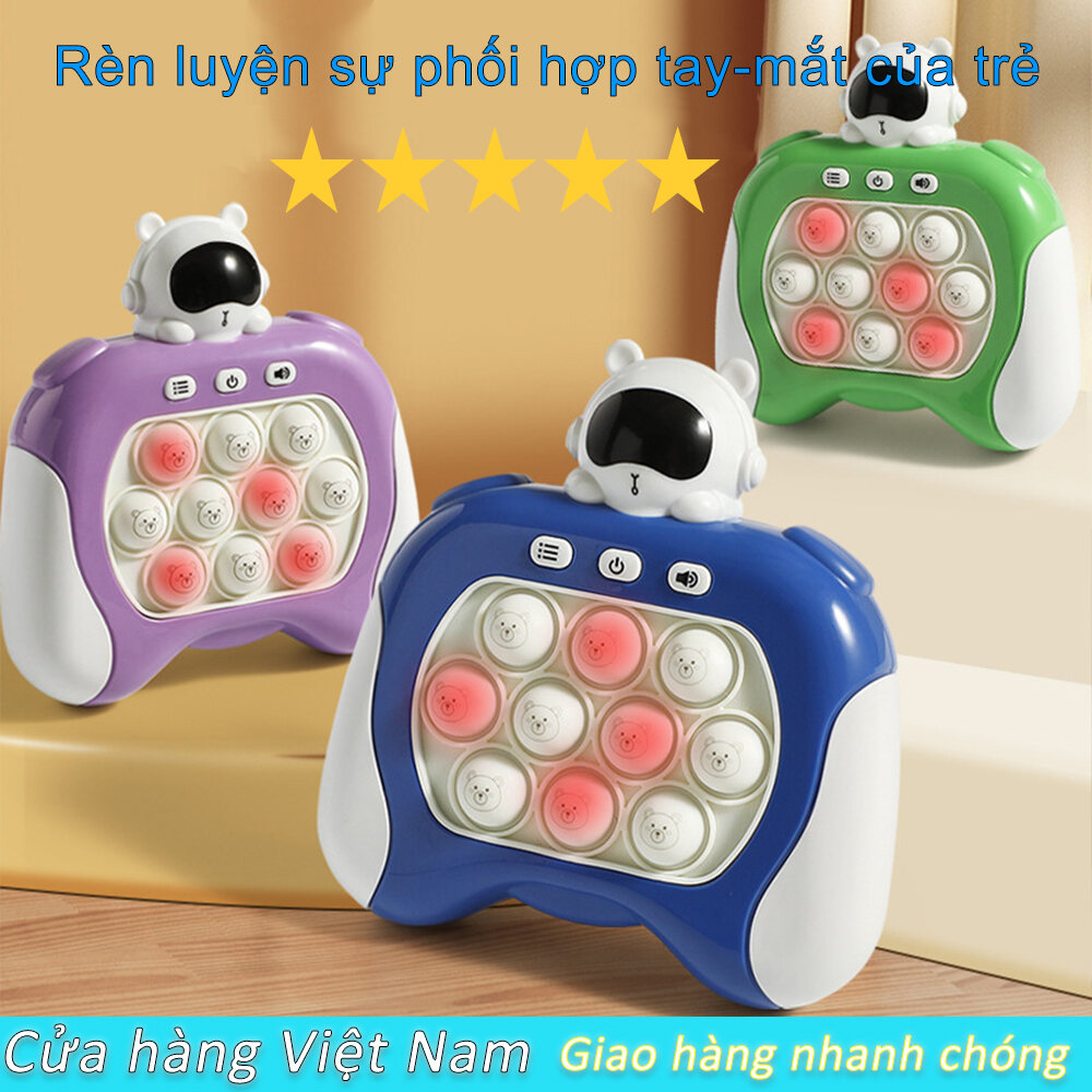 Đồ Chơi Pop It Dáng Máy Game Điện Tử Bóp Tay Giảm Căng Thẳng, Đồ Chơi Giáo Dục Cho Trẻ Em, rèn luyện khả năng phối hợp tay mắt cho trẻ