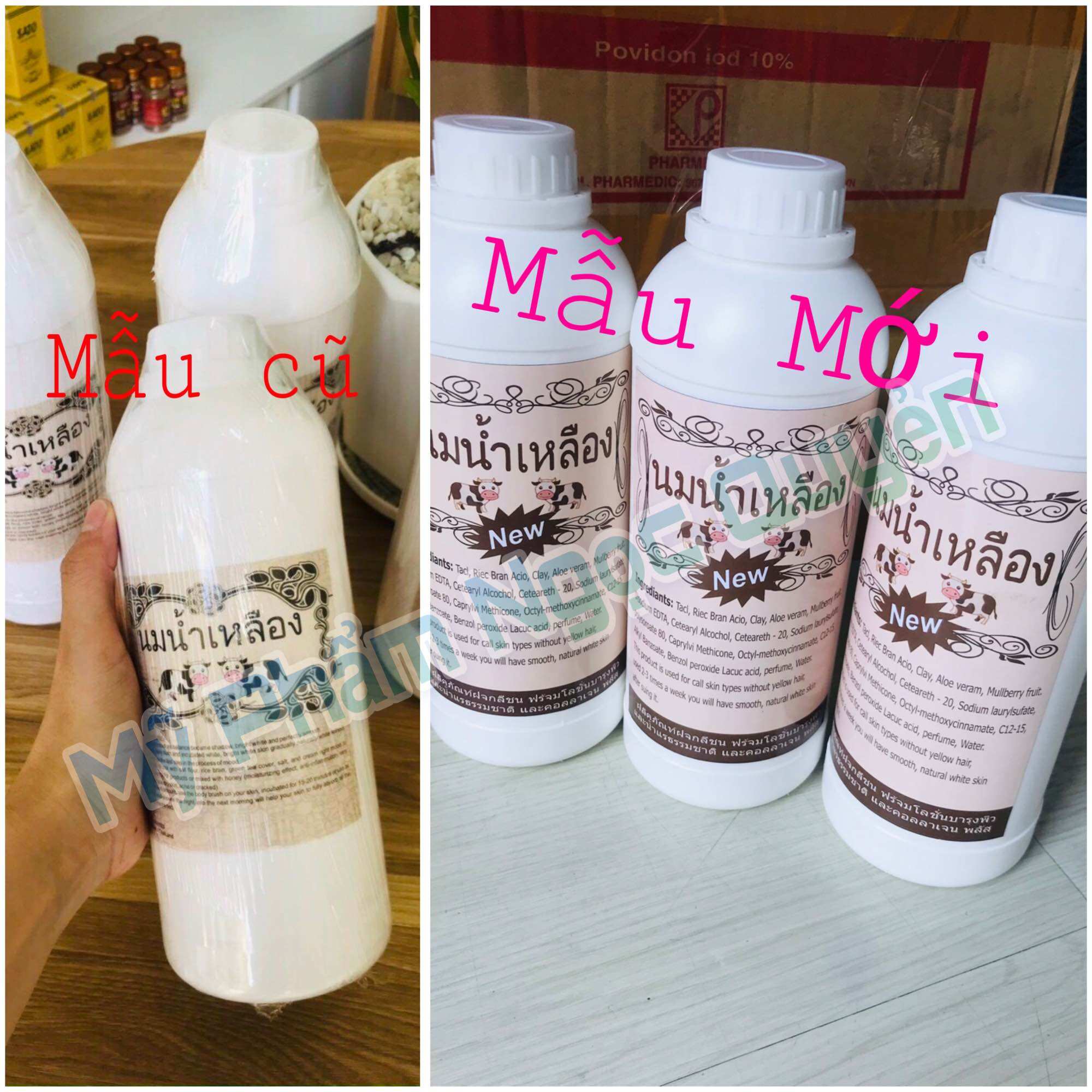 Sữa non thái lan 1 lít dùng ủ trắng , tắm trắng