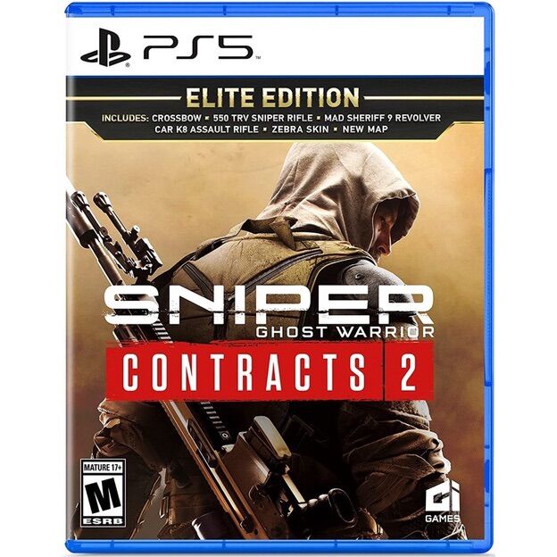 Đĩa game Ps5: Đĩa Game Sniper: Ghost Warrior Contracts 2 Ps5- new seal