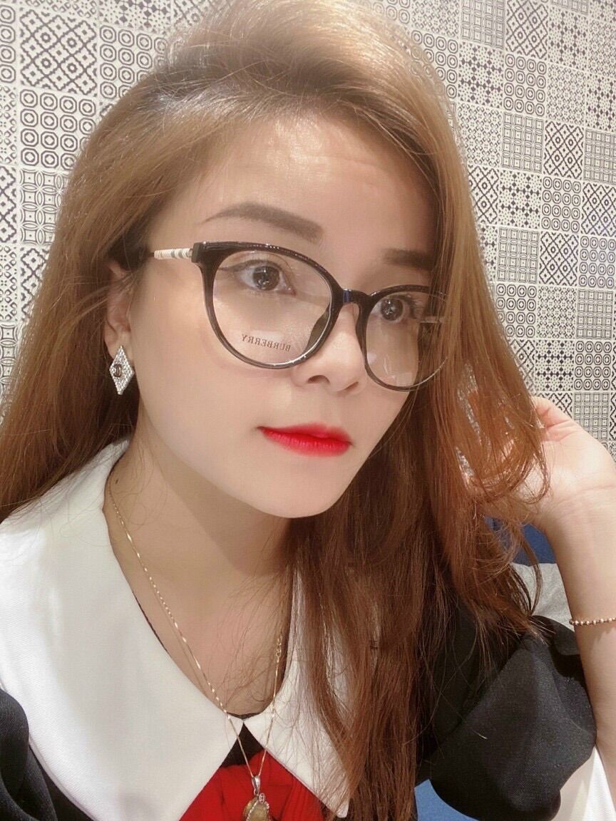 Mắt kính giả cận,thay tròng cận nữ 2255 dáng kính hình mắt mèo 😽